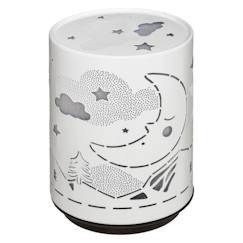 Linge de maison et décoration-Décoration-Veilleuse à pile push trendy h.13cm métal