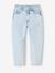 Jean balloon fille bleu moyen+denim bleached 7 - vertbaudet enfant 
