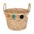 Panier enfant pompons - livi Beige 2 - vertbaudet enfant 