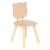 Chaise de table enfant - douceur Beige+Blanc 2 - vertbaudet enfant 
