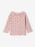 T-shirt bébé imprimé de petits coeurs vanille+vieux rose 8 - vertbaudet enfant 