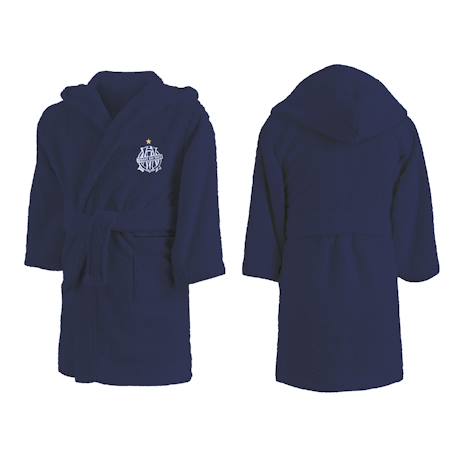 Peignoir enfant 100% coton, om 1993 Bleu marine 6 - vertbaudet enfant 