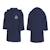 Peignoir enfant 100% coton, om 1993 Bleu marine 6 - vertbaudet enfant 
