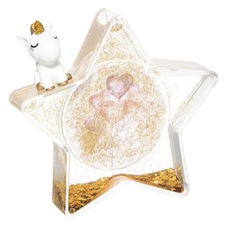 Cadre enfant animé - licorne Blanc+Doré+Rose 5 - vertbaudet enfant 