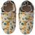 Chaussons bébé cuir souple romy et jules s'amusent Beige 1 - vertbaudet enfant 