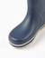 Bottes de pluie en caoutchouc avec semelle antidérapante Bleu 4 - vertbaudet enfant 