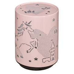 Linge de maison et décoration-Décoration-Veilleuse à pile push trendy h.13cm métal