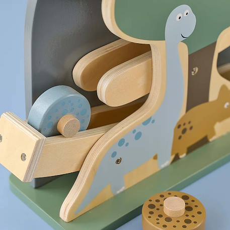 Circuit à œufs dino Gris, vert, beige 3 - vertbaudet enfant 