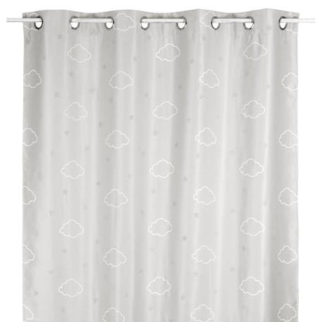 Rideau occultant phosphorescent dinosaure - aipo Bleu+Gris+Rose 7 - vertbaudet enfant 
