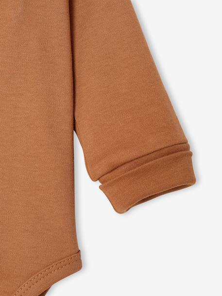Lot de 5 bodies bébé garçon manches longues caramel 9 - vertbaudet enfant 