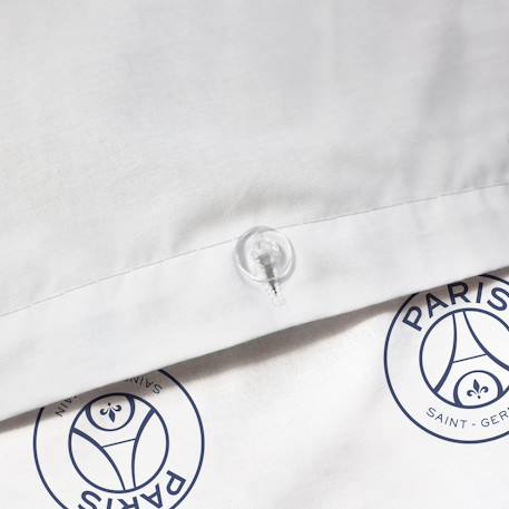 Parure de lit imprimée 100% coton, psg tour Blanc 5 - vertbaudet enfant 