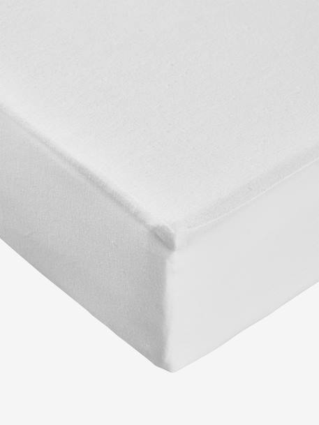 Alèse molleton imperméable blanc 2 - vertbaudet enfant 
