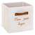 Panier de rangement intissé - fluffy Blanc 2 - vertbaudet enfant 
