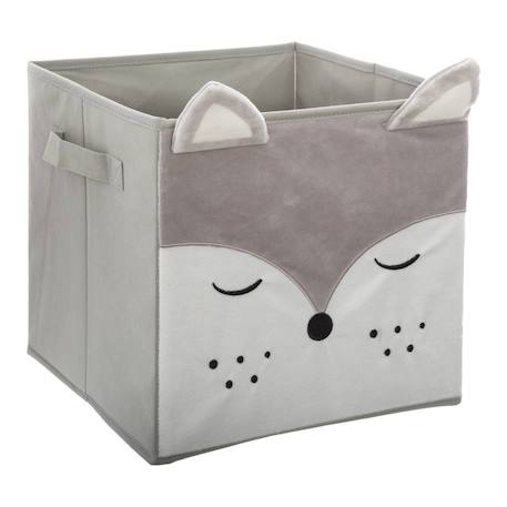 Panier de rangement pliable lion - joey Beige+Bleu+Gris+Jaune+Jaune Lion 13 - vertbaudet enfant 