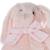 Peluche lapin avec noeud - kay Blanc+Bleu+Rose 9 - vertbaudet enfant 