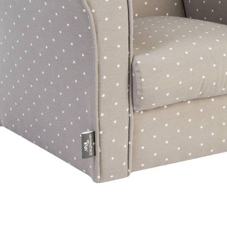 Fauteuil enfant motif étoiles - classique Beige 3 - vertbaudet enfant 