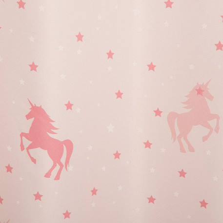Rideau occultant phosphorescent dinosaure - aipo Bleu+Gris+Rose 11 - vertbaudet enfant 