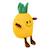 Peluche food fruit - fraci Jaune+Rose+Rouge+Vert 2 - vertbaudet enfant 
