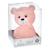Veilleuse à pile ourson h.14cm Blanc+Bleu+Rose 10 - vertbaudet enfant 