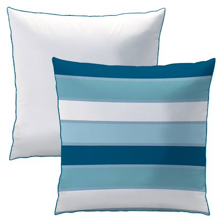 Parure de lit imprimée 100% coton, tendance océane Bleu 4 - vertbaudet enfant 