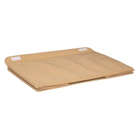 Coffre de rangement pliable en jute - yuki Blanc+Marron 10 - vertbaudet enfant 