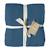 Parure de lit unie en coton, gaze de coton Blanc+Bleu paon+Chocolat+Lichen+Naturel 8 - vertbaudet enfant 