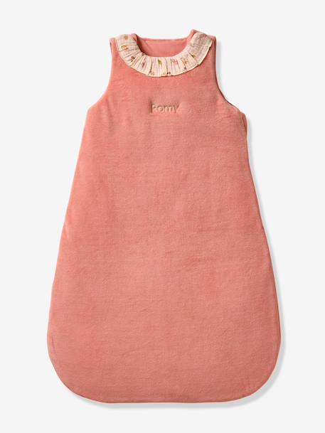 Gigoteuse manches longues velours Cocotte rose pêche 2 - vertbaudet enfant 