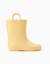 Bottes de pluie en caoutchouc avec anses Jaune 1 - vertbaudet enfant 