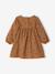 Robe bébé fille manches longues bleu+noisette 6 - vertbaudet enfant 