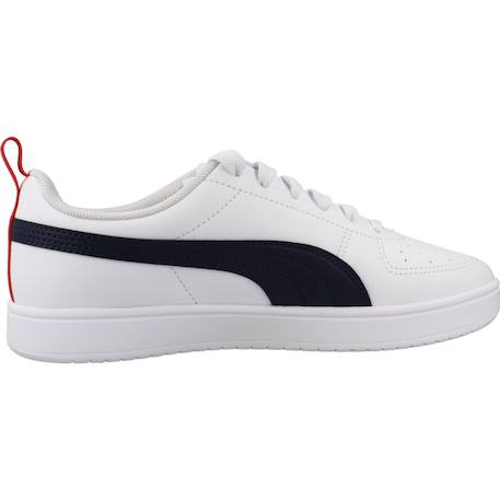 Basket à lacets rickie jr – confort et style junior Blanc+Blanc white 7 - vertbaudet enfant 