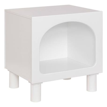 Table de chevet 1 niche en pin - tara Blanc 2 - vertbaudet enfant 