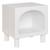 Table de chevet 1 niche en pin - tara Blanc 2 - vertbaudet enfant 