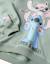 Sweat en coton peigné à capuche et imprimé stitch & angel Vert 4 - vertbaudet enfant 