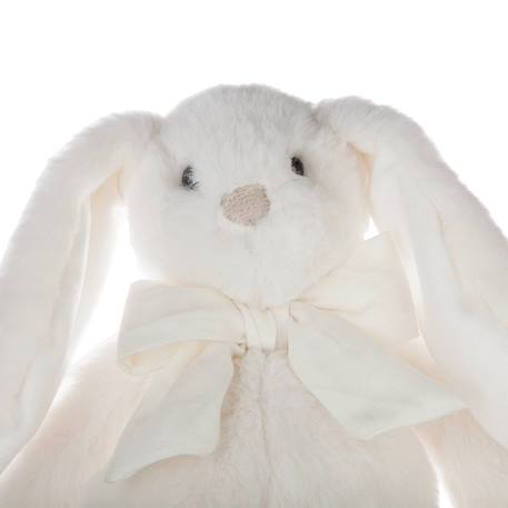 Peluche lapin avec noeud - kay Blanc+Bleu+Rose 5 - vertbaudet enfant 
