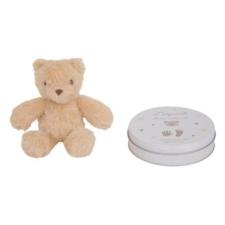 Coffret moulage empreinte avec peluche - aniel Beige 3 - vertbaudet enfant 