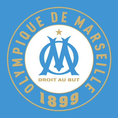 Serviette de bain et de plage imprimée 100% coton, om equipe Bleu 2 - vertbaudet enfant 