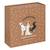 Coffret de naissance souvenirs 9 tiroirs - cilia Beige+Rose 2 - vertbaudet enfant 