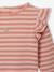 T-shirt manches longues bébé fille rose+vanille 2 - vertbaudet enfant 