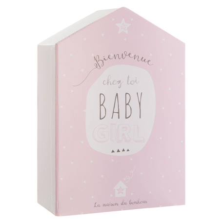 Coffret de naissance souvenirs maison 10 tiroirs - villa Rose+Vert 1 - vertbaudet enfant 