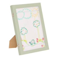 Linge de maison et décoration-Décoration-Cadre, affiche, pêle-mêle-Cadre à dessin enfant a4 vitré - dessy