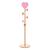 Porte-manteau coeur 5 patères - solea Beige 2 - vertbaudet enfant 