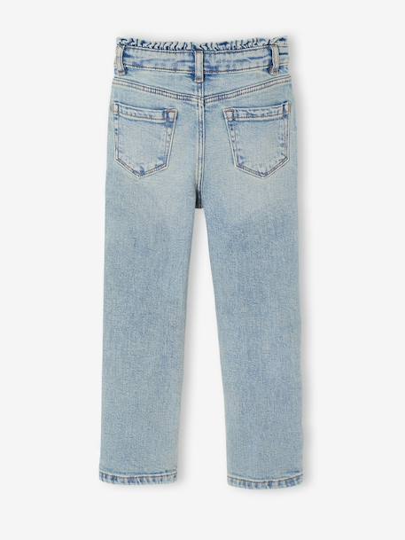Jean slim morphologie fin bleu clair+bleu moyen 2 - vertbaudet enfant 