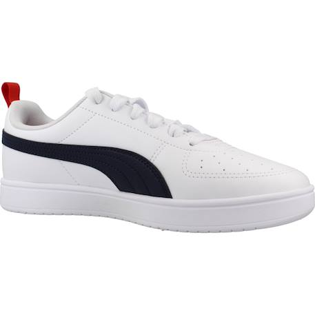 Basket à lacets rickie jr – confort et style junior Blanc+Blanc white 11 - vertbaudet enfant 