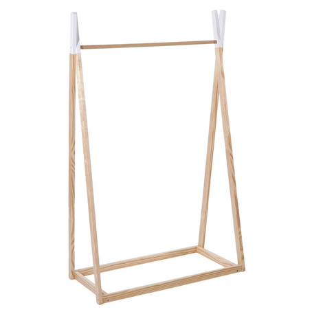 Portant à vêtements enfant bois 78x126cm Beige 2 - vertbaudet enfant 