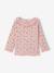 T-shirt bébé imprimé de petits coeurs vanille+vieux rose 5 - vertbaudet enfant 
