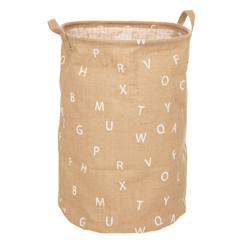 Chambre et rangement-Panier enfant en jute à poignées - alphabet
