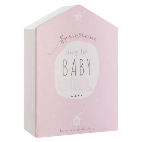 Coffret de naissance souvenirs maison 10 tiroirs - villa Rose+Vert 8 - vertbaudet enfant 