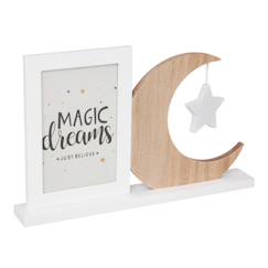 Linge de maison et décoration-Décoration-Cadre photo enfant lune - azili