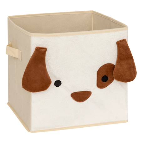 Panier de rangement pliable lion - joey Beige+Bleu+Gris+Jaune+Jaune Lion 2 - vertbaudet enfant 