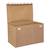 Coffre de rangement pliable en jute - yuki Blanc+Marron 8 - vertbaudet enfant 